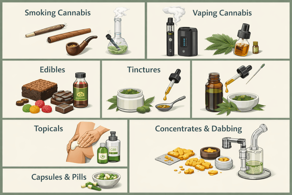 cannabis consumption methods a detailed guide