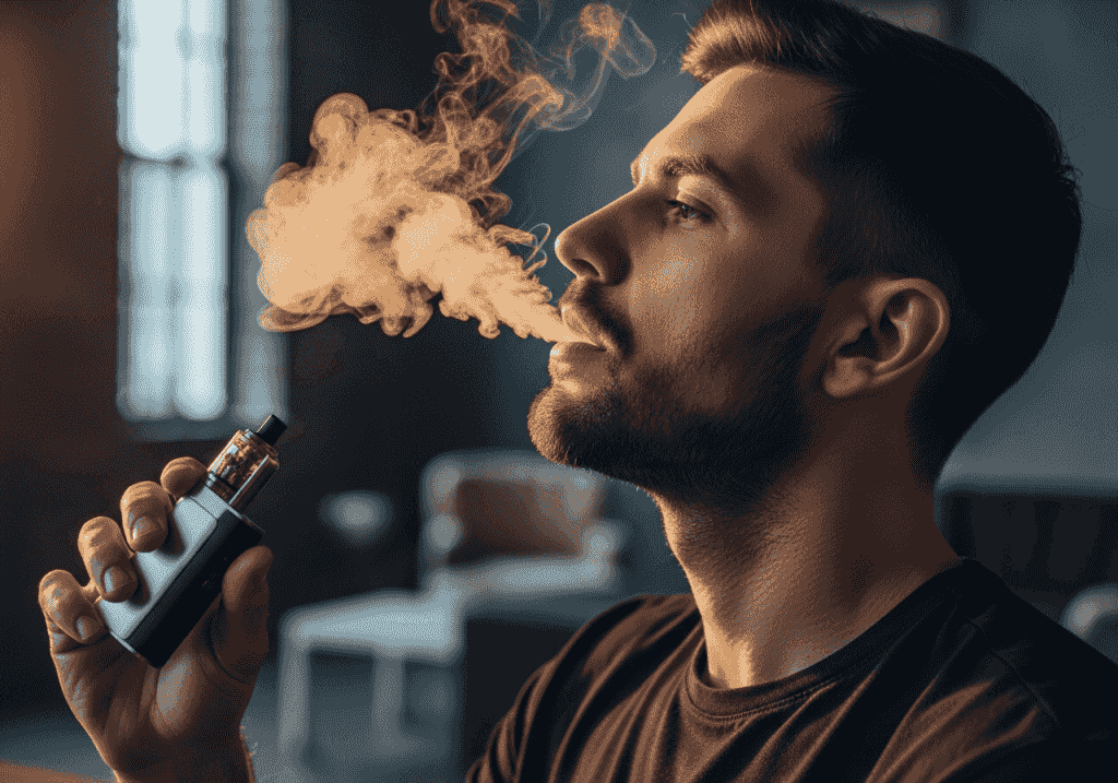 does smoking help with anxiety routes of administration compared