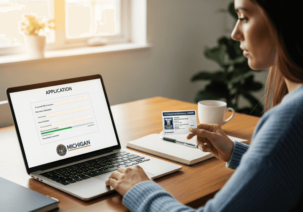 how to apply for a michigan medical marijuana card online