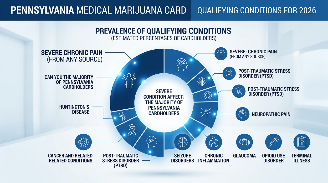 Infographic: Complete List of Qualifying Conditions for Pennsylvania Medical Marijuana in 2026 - Pennsylvania Medical Marijua