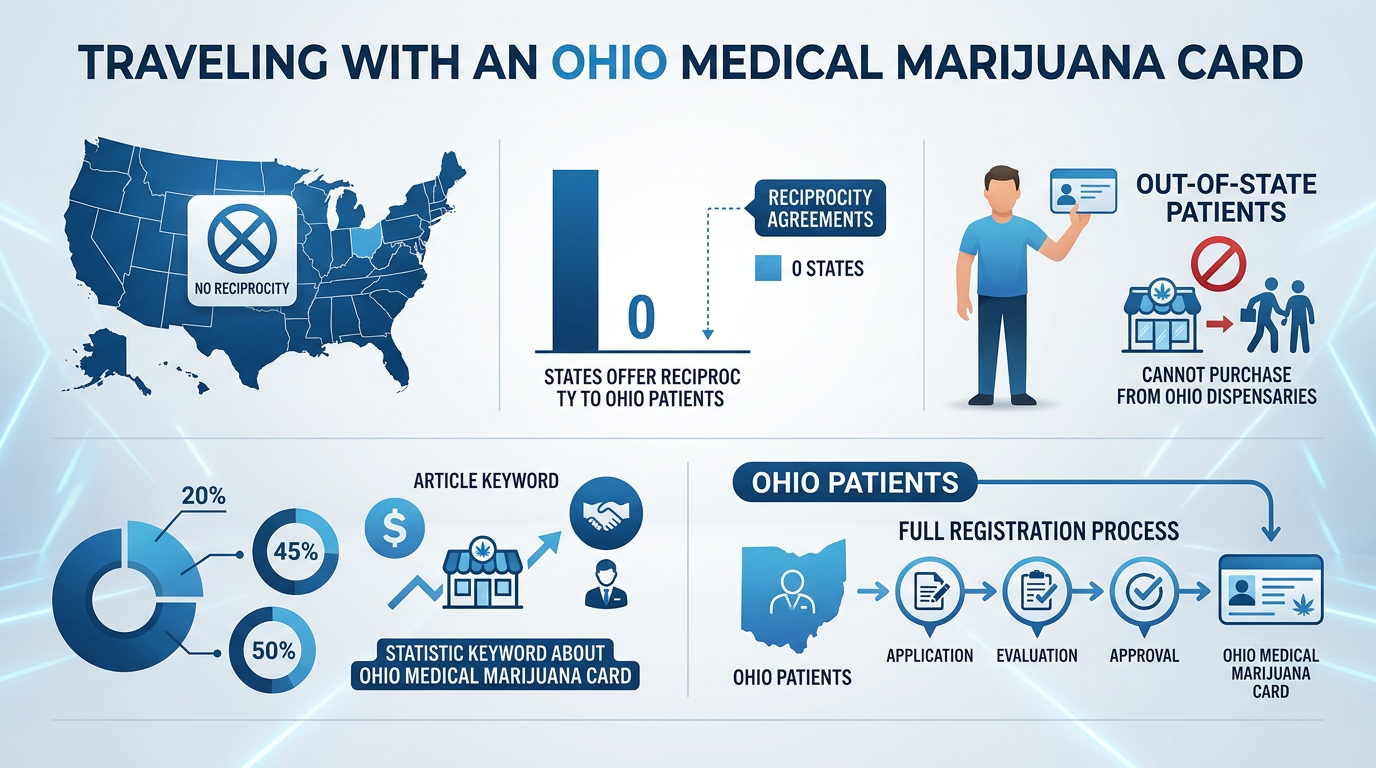 Infographic: Traveling With an Ohio Medical Marijuana Card - Ohio Medical Marijuana Card: All Questions Answered
