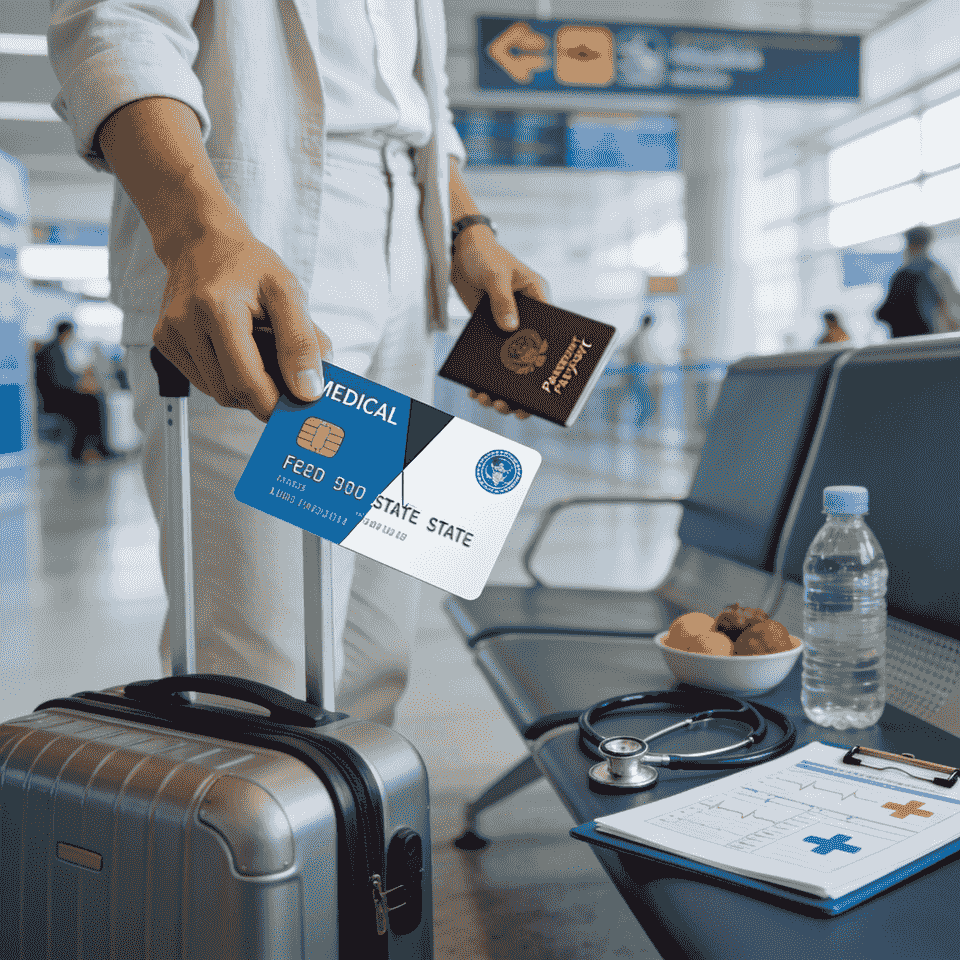 illustrative image for traveling with a medical card - icine while traveling. Whether you’re flying...