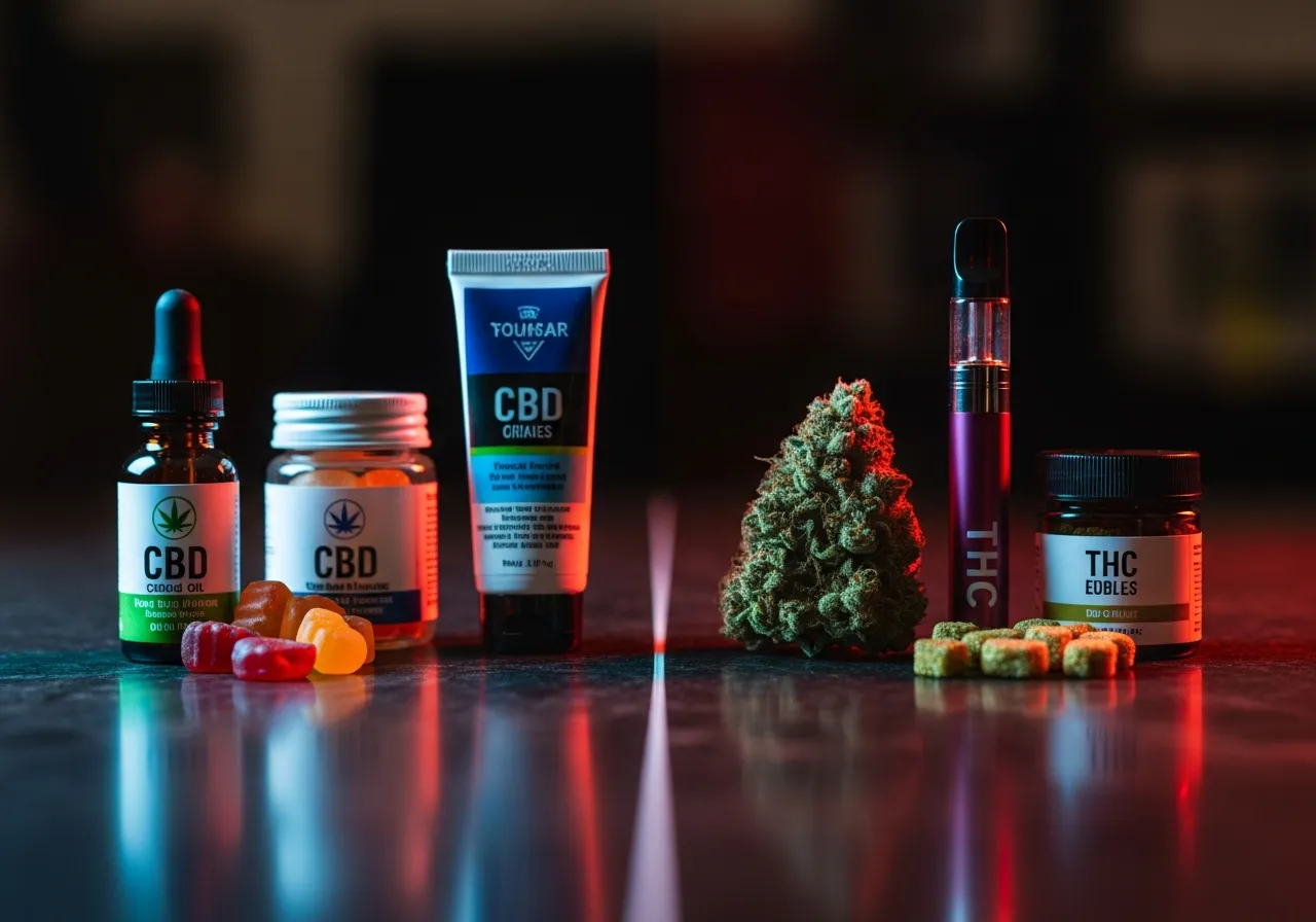 CBD vs THC — what's the difference