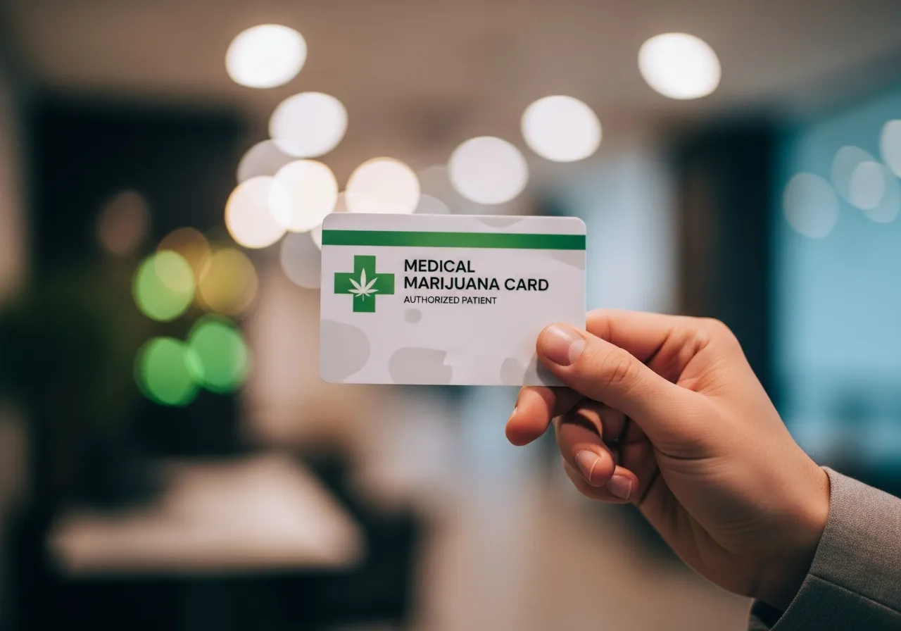 do medical marijuana cards show up on background checks.