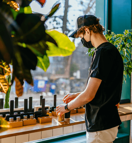 Licensed dispensary storefront