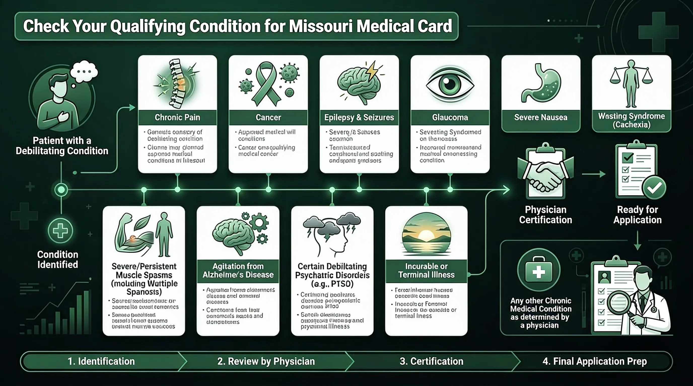 Infographic: Qualifying Conditions for Missouri Medical Card - Missouri Medical Card: What You Need to Know