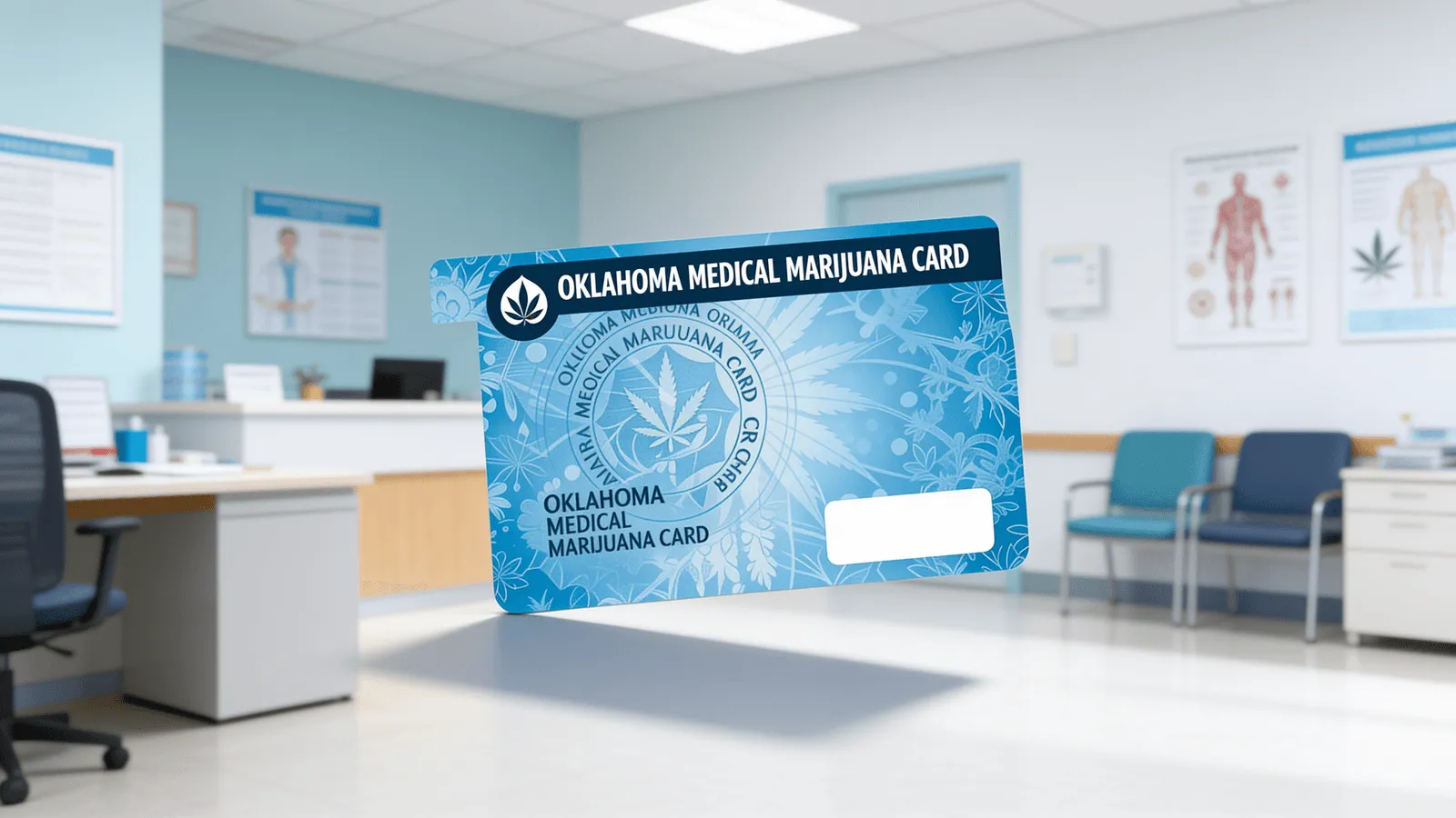 Oklahoma Medical Marijuana Card in a clinic setting