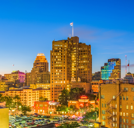 San Antonio, TX skyline