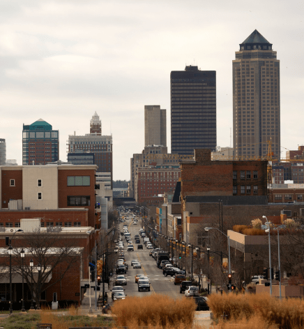 des moines iowa