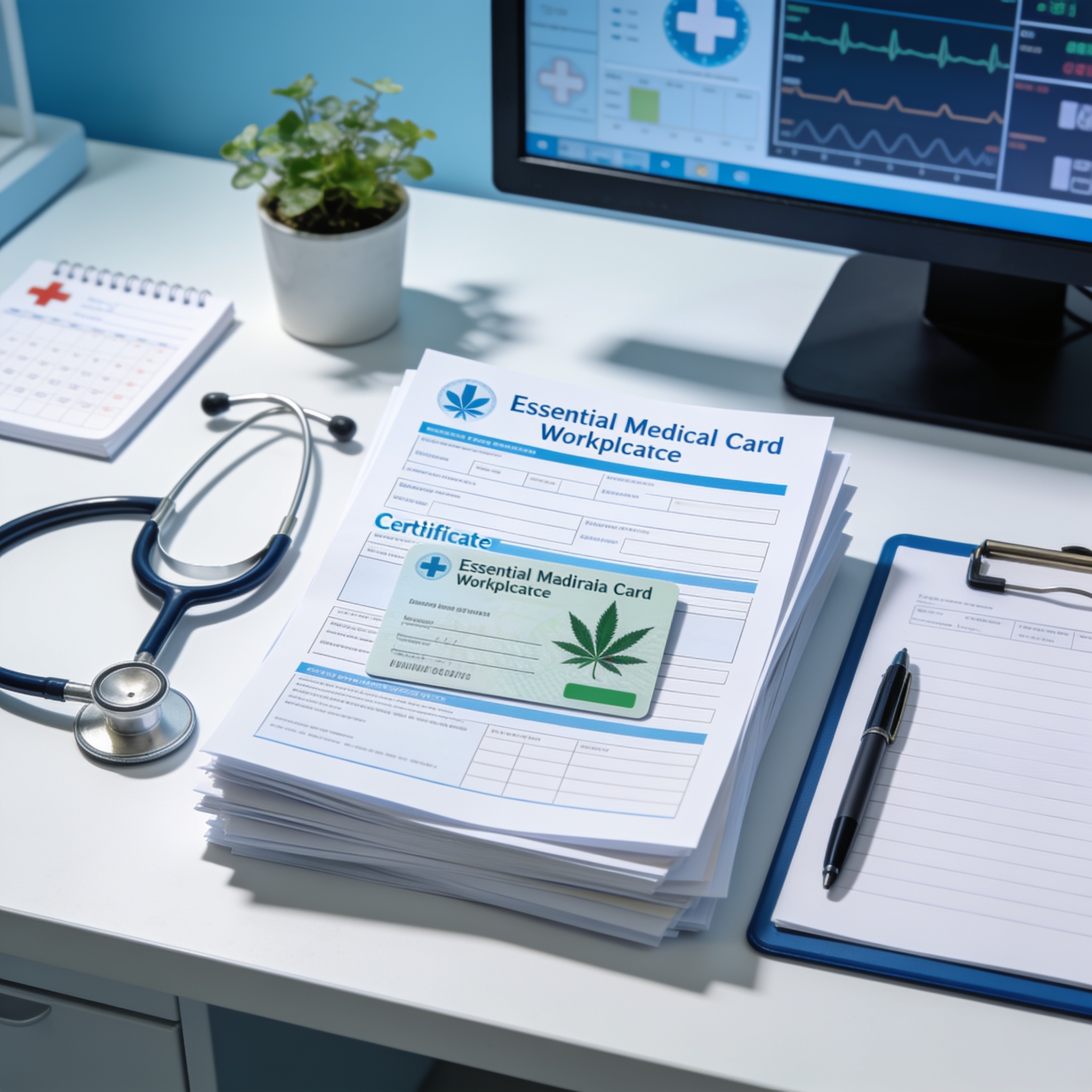 illustrative image for medical marijuana card workplace documentation - essential documents every medical marijuana cardh...