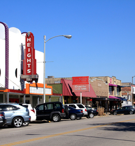 the heights