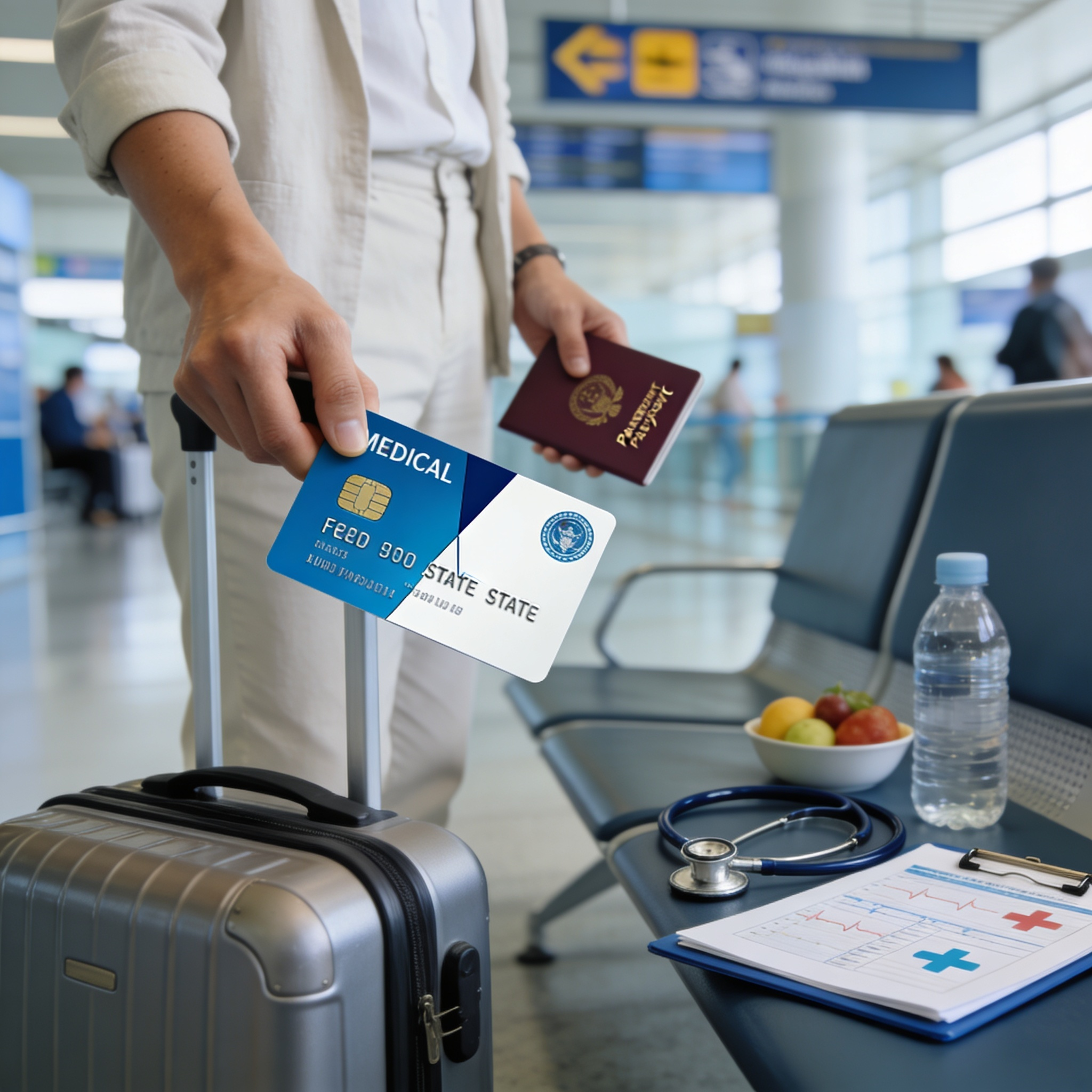 illustrative image for traveling with a medical card - icine while traveling. Whether you’re flying...