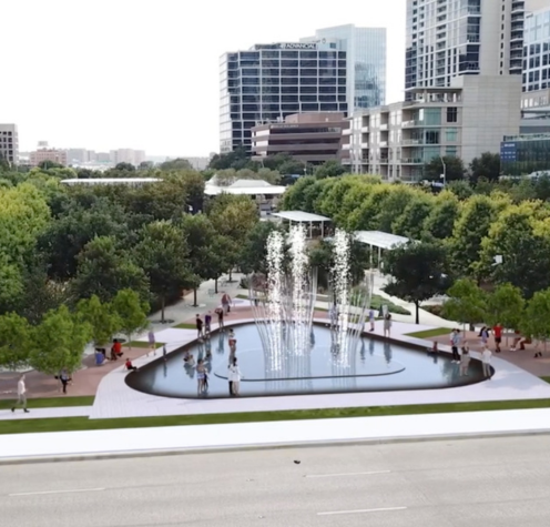 Warren City Square Fountain