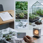 when plant medical concept image with professional visual design and clear composition